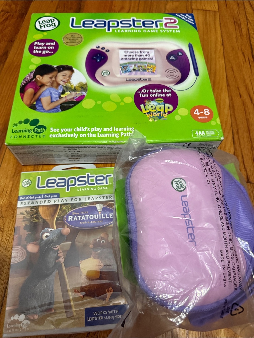 Leapster2 Learning Game System by - Pink and Purple